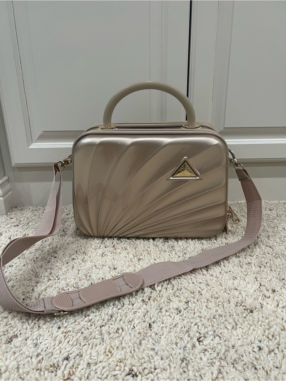 Triforce hard shell luggage cosmetic bag